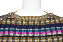 Load image into Gallery viewer, CHANEL シャネル ニット トップス 31 RUE CAMBON ボタン P59263K07768 アルパカ ウール マルチカラー サイズ34 美品 中古 44616