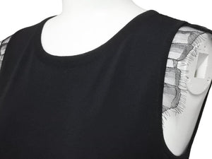 FOXEY BOUTIQUE フォクシー Tシャツ カットソー 36960 tops SP品 ノースリーブ 38 エレガントレース 中古 44632