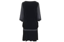 Load image into Gallery viewer, VELOUR NOIR by FOXEY NEWYORK ベロアノワールバイフォクシーニューヨーク ワンピース ブラック サイズ38 美品 中古 44637