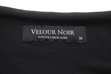 Load image into Gallery viewer, VELOUR NOIR by FOXEY NEWYORK ベロアノワールバイフォクシーニューヨーク ワンピース ブラック サイズ38 美品 中古 44637