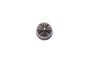 極美品 Chrome Hearts 2018年クリスマスノベルティ自転車用シルバーキャップ VALVE CAP/バルブキャップ 中古 44658