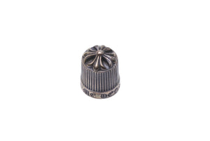 極美品 Chrome Hearts 2018年クリスマスノベルティ自転車用シルバーキャップ VALVE CAP/バルブキャップ 中古 44658