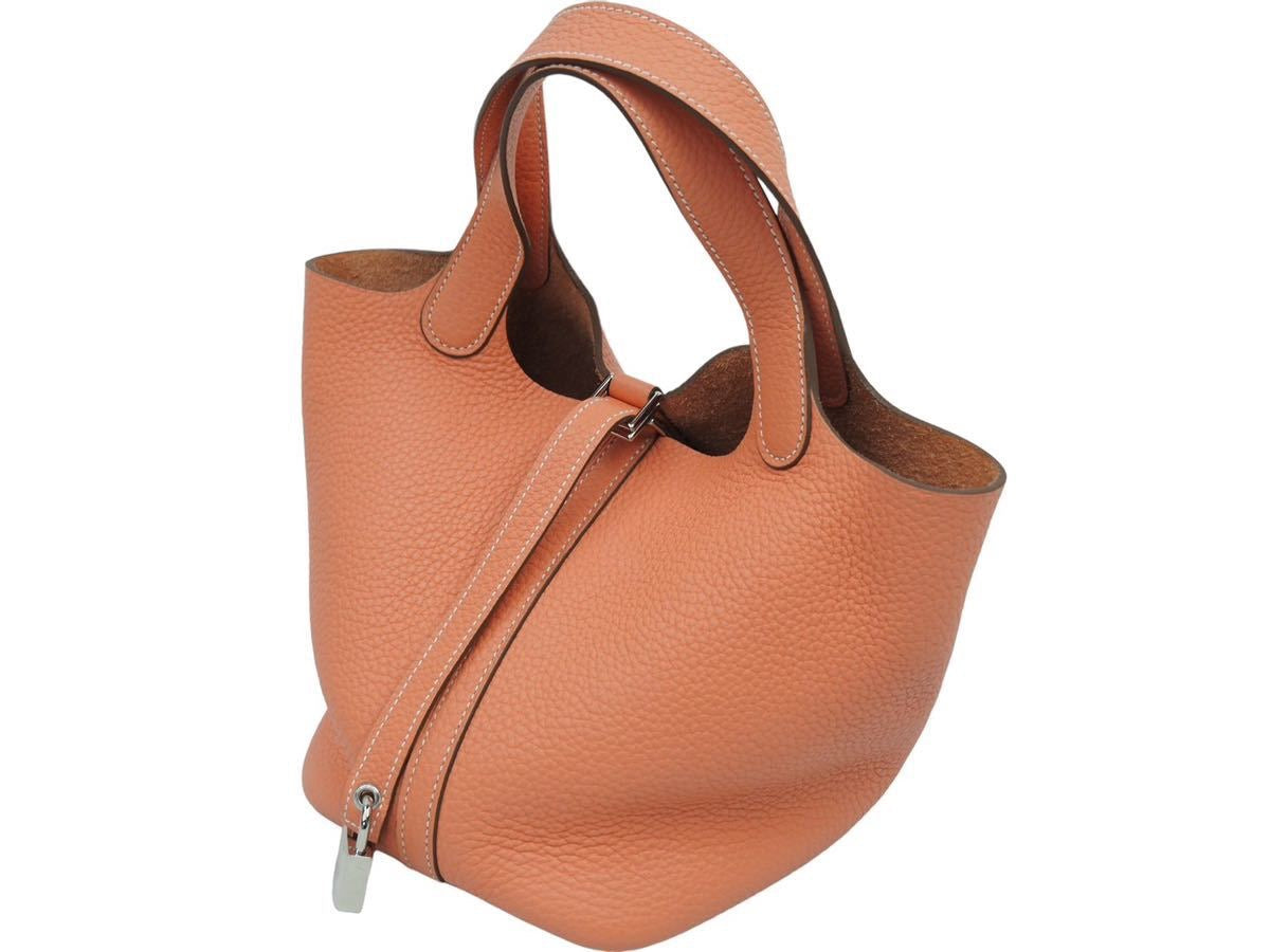 極美品 HERMES エルメス ピコタン PM 18 トリヨンクレマンス 