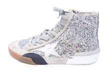 Load image into Gallery viewer, Golden Goose ゴールデングース FRANCY フランシー ハイトップスニーカー シューズ シルバーグリッター サイズ35 中古 44663