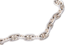 Load image into Gallery viewer, 極美品 HERMES エルメス シェーヌダンクル ネックレス MM 35 コマ 111.7g 新刻 シルバー925 中古 44679