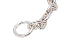 Load image into Gallery viewer, 極美品 HERMES エルメス シェーヌダンクル ネックレス MM 35 コマ 111.7g 新刻 シルバー925 中古 44679