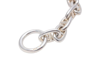 極美品 HERMES エルメス シェーヌダンクル ネックレス MM 35 コマ 111.7g 新刻 シルバー925 中古 44679