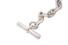 Load image into Gallery viewer, 極美品 HERMES エルメス シェーヌダンクル ネックレス MM 35 コマ 111.7g 新刻 シルバー925 中古 44679