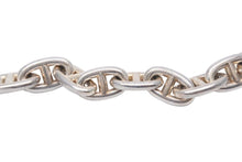 Load image into Gallery viewer, 極美品 HERMES エルメス シェーヌダンクル ネックレス MM 35 コマ 111.7g 新刻 シルバー925 中古 44679