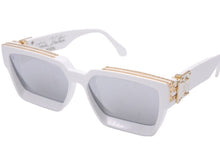 Load image into Gallery viewer, LOUIS VUITTON ルイヴィトン 1.1 MILLIONAIRES サングラス ミリオネア 白 ホワイト Z1166E アクセサリー 44723