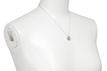 Load image into Gallery viewer, Tiffany ティファニー リターントゥ ティファニー ダブルハートタグ ネックレス 2.5g シルバー925 シルバー ブルー 美品 中古 44725