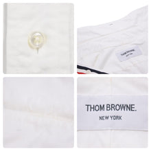 Load image into Gallery viewer, THOME BROWNE トムブラウン シャツ 長袖シャツ ホワイト サイズ0 トリコロール MWL010E00139100 中古 44739
