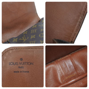 Louis Vuitton ルイヴィトン ミニ カルトシエール ショルダーバッグ 斜めがけバッグ モノグラム M51254 ブラウン 良品 中古 44752