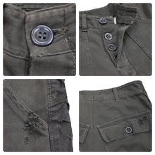 画像をギャラリービューアに読み込む, Greg Lauren グレッグローレン Charcoal Vintage Army Gu Slim Fit パンツ カーゴ ミリタリー 9-2-16 サイズ0 美品 中古 44779