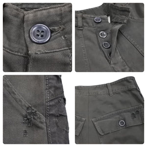 Greg Lauren グレッグローレン Charcoal Vintage Army Gu Slim Fit パンツ カーゴ ミリタリー 9-2-16 サイズ0 美品 中古 44779