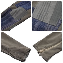 画像をギャラリービューアに読み込む, Greg Lauren グレッグローレン Charcoal Vintage Army Gu Slim Fit パンツ カーゴ ミリタリー 9-2-16 サイズ0 美品 中古 44779