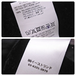 OFF-WHITE オフホワイト ジャケット OWEA156F18A37065 ブラック 黒 アウター ロゴ サイズ40 美品 中古 44796