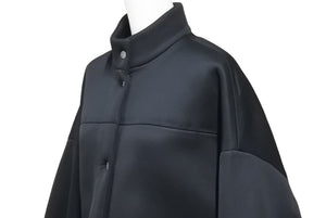 OFF-WHITE オフホワイト ジャケット OWEA156F18A37065 ブラック 黒 アウター ロゴ サイズ40 美品 中古 44796