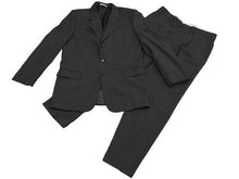 Load image into Gallery viewer, HERMES エルメス メンズ スーツ 52 Used HERMES ウール ジャケット グレー ストライプ スーツ セットアップ 中古 44803
