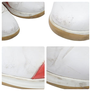 Louis Vuitton Supreme ルイヴィトン シュプリーム スニーカー モノグラムライン ホワイト レッド サイズ7 1/2 中古 44805