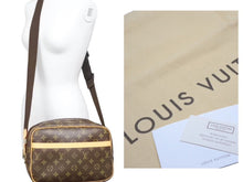 Load image into Gallery viewer, LOUIS VUITTON ルイヴィトン リポーターPM ショルダーバッグ モノグラム M45254 ゴールド金具 美品 中古 45049