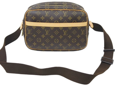 LOUIS VUITTON ルイヴィトン リポーターPM ショルダーバッグ モノグラム M45254 ゴールド金具 美品 中古 45049