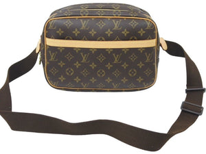 LOUIS VUITTON ルイヴィトン リポーターPM ショルダーバッグ モノグラム M45254 ゴールド金具 美品 中古 45049