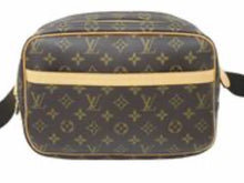 Load image into Gallery viewer, LOUIS VUITTON ルイヴィトン リポーターPM ショルダーバッグ モノグラム M45254 ゴールド金具 美品 中古 45049