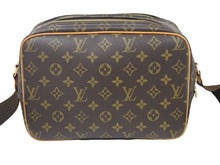 Load image into Gallery viewer, LOUIS VUITTON ルイヴィトン リポーターPM ショルダーバッグ モノグラム M45254 ゴールド金具 美品 中古 45049