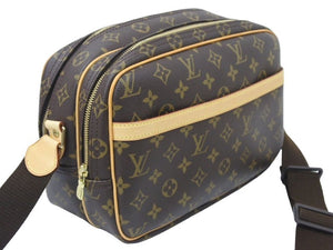 LOUIS VUITTON ルイヴィトン リポーターPM ショルダーバッグ モノグラム M45254 ゴールド金具 美品 中古 45049