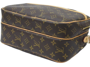 LOUIS VUITTON ルイヴィトン リポーターPM ショルダーバッグ モノグラム M45254 ゴールド金具 美品 中古 45049