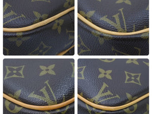LOUIS VUITTON ルイヴィトン リポーターPM ショルダーバッグ モノグラム M45254 ゴールド金具 美品 中古 45049