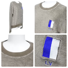 Load image into Gallery viewer, Louis Vuitton ルイヴィトン セットアップ スウェット パンツ RM161M JVT H9Y25W タオル生地 コットン グレー 38 良品 中古 45061