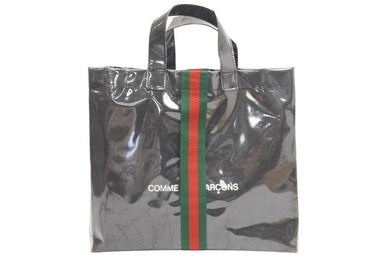 GUCCI×COMME des GARCONS グッチコムデギャルソン バイトートバッグ シェリーライン OD-K221-051 美品 中古 45150 