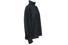 Load image into Gallery viewer, Christian Dior クリスチャンディオール プリーツ 長袖シャツ ブラック トップス 黒 サイズM 美品 中古 45154