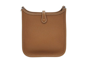 HERMES エルメス エヴリン TPM ショルダーバック 2022年 U刻印 ゴールド シルバー トゴ 箱付き 未使用品 45218