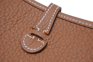 HERMES エルメス エヴリン TPM ショルダーバック 2022年 U刻印 ゴールド シルバー トゴ 箱付き 未使用品 45218