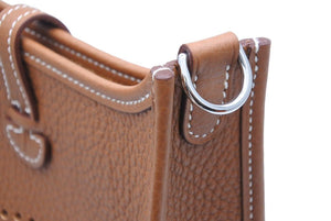HERMES エルメス エヴリン TPM ショルダーバック 2022年 U刻印 ゴールド シルバー トゴ 箱付き 未使用品 45218