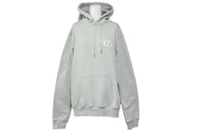 Load image into Gallery viewer, Christian Dior クリスチャンディオール パーカー CDロゴ 113J698A0531 ミント コットン シルバー金具 サイズXL 美品 中古 45232