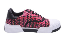 Load image into Gallery viewer, 新品未使用 Christian Dior クリスチャンディオール スニーカー シューズ LEATHERTRAINERS ピンク ブラック ホワイト 38 1/2 45253