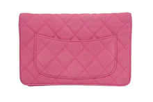 Load image into Gallery viewer, CHANEL シャネル チェーンウォレット マトラッセ ショルダーバッグ ピンク 20番台 ソフトキャビア マットキャビア 中古 45267