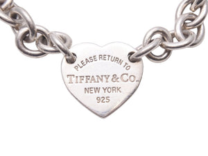 TIFFANY&Co. ティファニー リターントゥ ハート タグ ブレスレット シルバー925 アクセサリー ジュエリー 美品 中古 45282