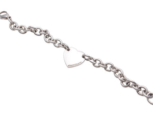 TIFFANY&Co. ティファニー リターントゥ ハート タグ ブレスレット シルバー925 アクセサリー ジュエリー 美品 中古 45282