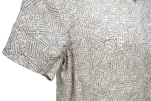 Load image into Gallery viewer, CHANEL シャネル 総柄シャツ ワンピース P12917V07194 99P ベージュ ブラック ラミー サイズ36 美品 中古 45299