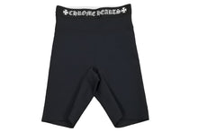 Load image into Gallery viewer, ChromeHearts クロムハーツ インナーショートパンツ レギンス ポリアミド ポリウレタン ブラック ホワイト S 美品 中古 45308