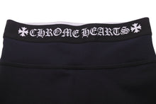 Load image into Gallery viewer, ChromeHearts クロムハーツ インナーショートパンツ レギンス ポリアミド ポリウレタン ブラック ホワイト S 美品 中古 45308