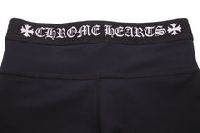 Load image into Gallery viewer, ChromeHearts クロムハーツ インナーショートパンツ レギンス ポリアミド ポリウレタン ブラック ホワイト S 美品 中古 45308