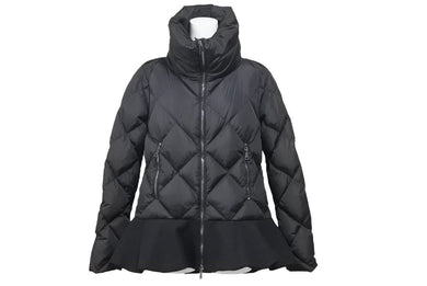 MONCLER モンクレール NORME AFNOR ナイロンキルティング ダウンジャケット ナイロン ウール ブラック サイズ1 美品 中古 45310