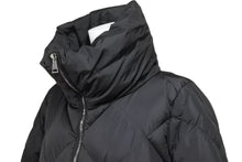 画像をギャラリービューアに読み込む, MONCLER モンクレール NORME AFNOR ナイロンキルティング ダウンジャケット ナイロン ウール ブラック サイズ1 美品 中古 45310