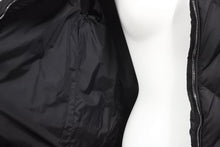 画像をギャラリービューアに読み込む, MONCLER モンクレール NORME AFNOR ナイロンキルティング ダウンジャケット ナイロン ウール ブラック サイズ1 美品 中古 45310